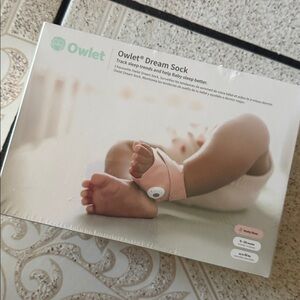 Owlet Dream Sock - Dusty Rose